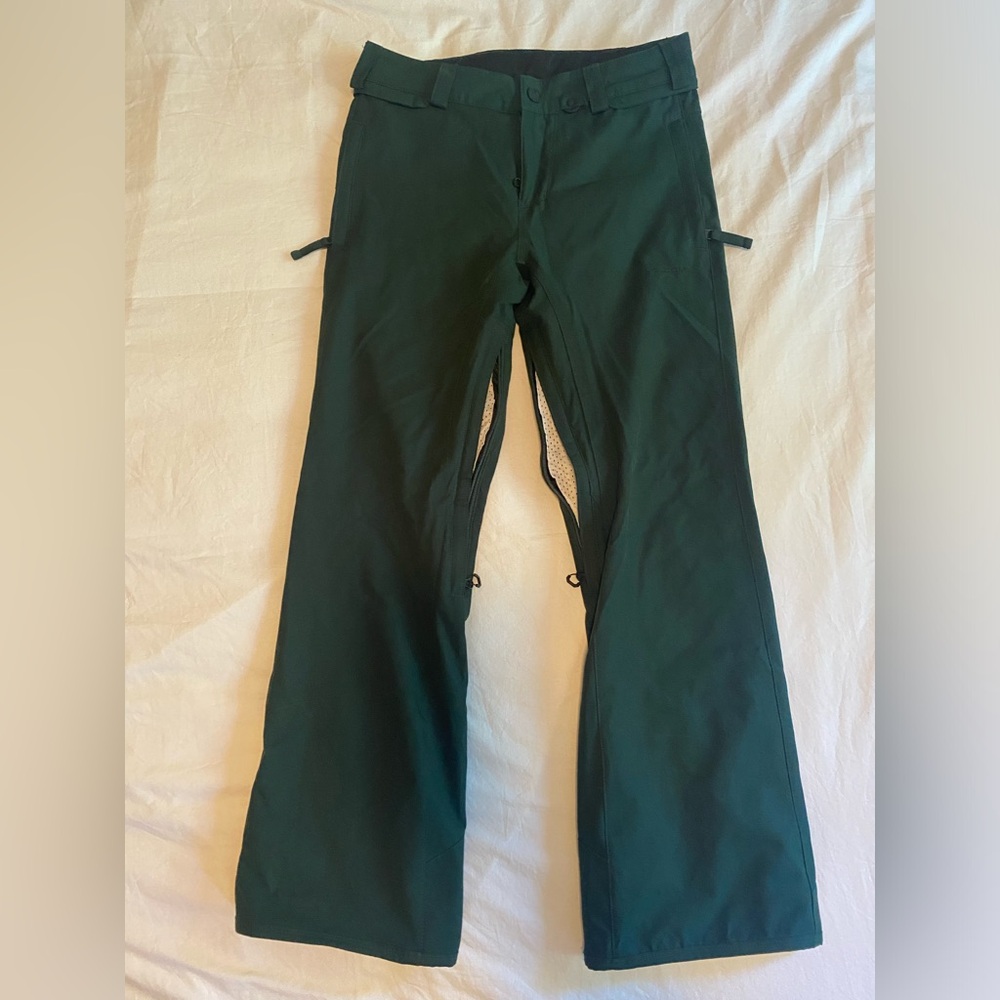 Volcom Freakin Snow Chino Pants, Green - Size XS